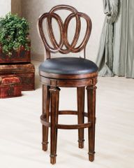 Bar Stool - Dover Bar Stool with Leather Seat - 62968