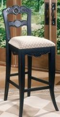 Bar Stool - Hills Of Provence "Antique Black over Terra Cotta" - Powell Furniture - 896-432