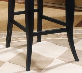 Bar Stool - Hills Of Provence "Antique Black over Terra Cotta" - Powell Furniture - 896-432
