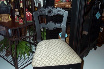 Bar Stool - Hills Of Provence "Antique Black over Terra Cotta" - Powell Furniture - 896-432