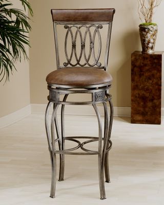 Bar Stool - Montello Swivel Bar Stool - Hillsdale Furniture - 41545