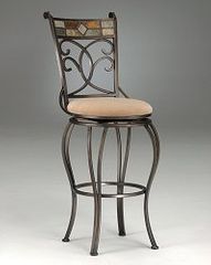 Bar Stool - Pompei Swivel Bar Stool - Hillsdale Furniture - 4442-830