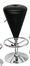 Bar Stool - Sugar Cone Bar Stool in Black / Black - LumiSource - BS-CONE-BK-BK