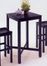 Bar Table With Veneer Top in Black - 5982-35