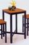 Bar Table With Veneer Top in Black - 5983-35