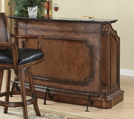 Bar Unit in Brown - Coaster - 100173