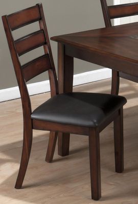 Baroque Brown Slat Back Side Chair - Set of 2 - 697-923KD
