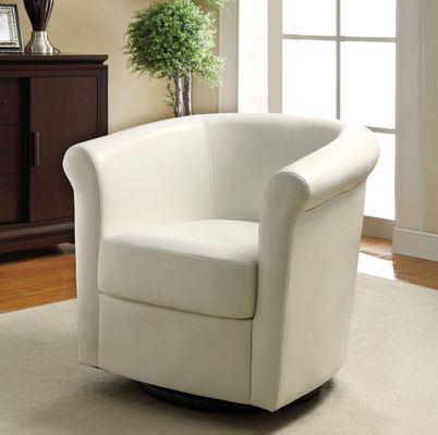 Barrel Back Swivel Accent Chair - 902087