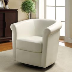 Barrel Back Swivel Accent Chair - 902087