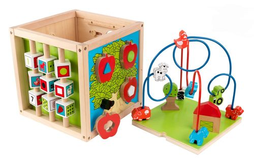 Bead Maze Cube in Multi-Color - KidKraft Furniture - 63243