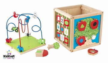 Bead Maze Cube in Multi-Color - KidKraft Furniture - 63243