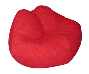 Bean Bag Chair Hot Lips Shaped in Red - Child Plush - 30-8042-880