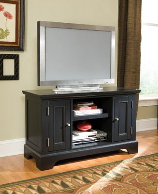 Bedford TV Stand in Ebony - Home Styles - 5531-09