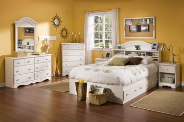 Bedroom Furniture Collection in Vanilla Cream - South Shore Furniture - 3210-BSET-2