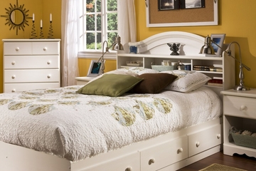 Bedroom Furniture Collection in Vanilla Cream - South Shore Furniture - 3210-BSET-3