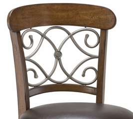 Bergamo Swivel Bar Stool - Hillsdale Furniture - 4299-830