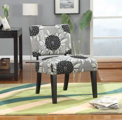 Big Flowers Accent Chair  - 902050