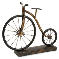 Big Wheel Bicycle Statuary - IMAX - 12925