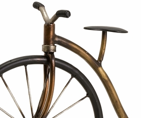 Big Wheel Bicycle Statuary - IMAX - 12925