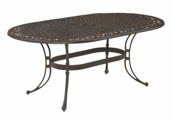Biscayne 7-Piece Outdoor Dining Set in Rust Brown - Home Styles - 5555-3358