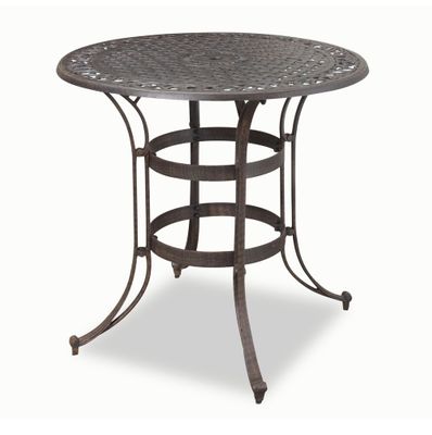 Biscayne High Top Bistro Table in Rust Brown - Home Styles - 5555-35
