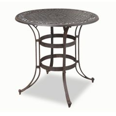 Biscayne High Top Bistro Table in Rust Brown - Home Styles - 5555-35