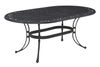Biscayne Oval Outdoor Dining Table in Black - Home Styles - 5554-33