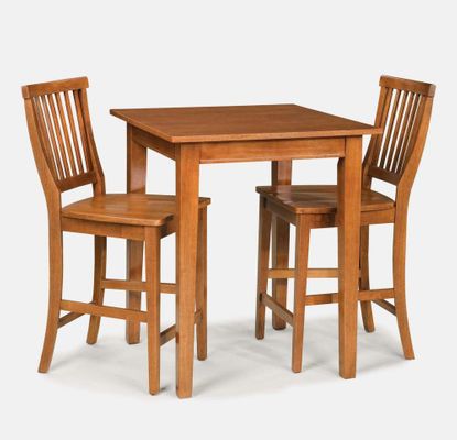 Bistro Set in Cottage Oak - Arts and Crafts - 5180-DSET-2