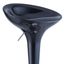 Black and Chrome Adjustable Height Bar Stool (Set of 2) - Powell Furniture - 212-431-SET