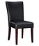 Black Bonded Leather Parsons Chair, 20-1/2" Seat Height - Powell Furniture - 273-833