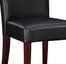 Black Bonded Leather Parsons Chair, 20-1/2" Seat Height - Powell Furniture - 273-833