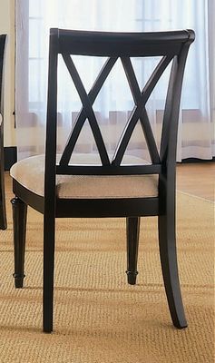 Black Camden Black Side Chair - Set of 2 - Lea American Drew - 919-636