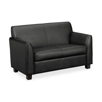 Black Leather Loveseat- BSXVL872ST11