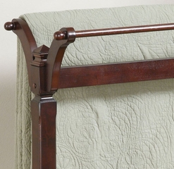 Blanket Rack - Contemporary "Merlot" - Powell Furniture - 383-273