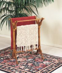 Blanket Rack - "Nostalgic Oak" - Powell Furniture - 442Z