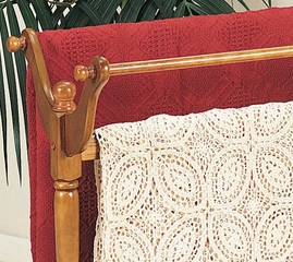 Blanket Rack - "Nostalgic Oak" - Powell Furniture - 442Z
