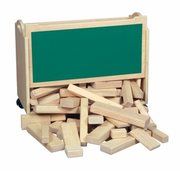 Block Cart in Natural - Guidecraft - G97055