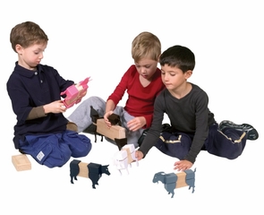 Block Mates Farm Animals - Guidecraft - G7601