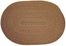 Blossom Gold 10' Round Braided Rug - Rhody Rug - BL-8710RDGO