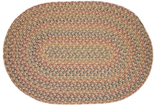 Blossom Vanilla 7'x9' Braided Rug - Rhody Rug - BL-5779VA