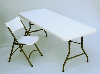 Blow Molded 30" x 96" Food Service Table - Correll Furniture - FS3096