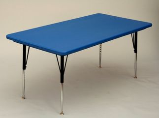 Blow-Molded Activity Table 30" x 72" - Correll Office Furniture - AR3072REC