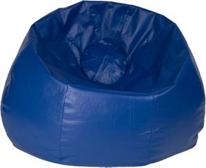 Blue Round Bean Bag