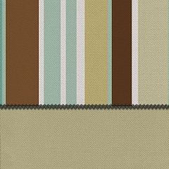 Bolster Pillow in Blue Mocha + Khaki - 21" x 8" L.X.E.Print/Solid - 33-1302-6001