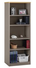 Bookcase-5 Shelf - Series A Light Oak Collection - Bush Office Furniture - WC64365