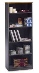 Bookcase 5-Shelf - Series A Natural Cherry Collection - Bush Office Furniture - WC57465