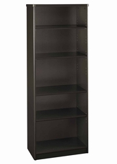 Bookcase-5 Shelf - Series A Walnut Collection - Bush Office Furniture - WC25565