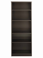 Bookcase-5 Shelf - Series A Walnut Collection - Bush Office Furniture - WC25565