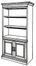 Bookcase DMI - Bookcase - Traditional Office Furniture - 7990-09