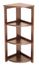 Bookcase - Flip-Flop 3 Shelf Folding Corner Bookcase - HBCFC3412